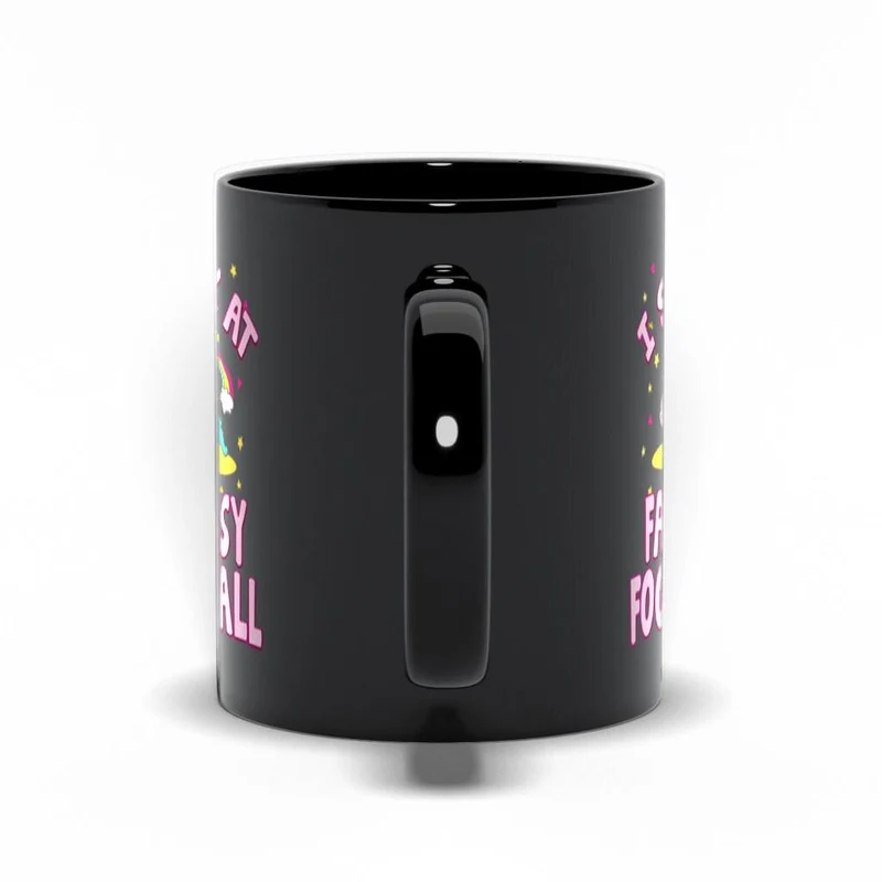 Je suce aux tasses noires de football fantastique, tasse de football, tasse en céramique de football fantastique, tasse de football fantastique, tasse à café Fantasy League