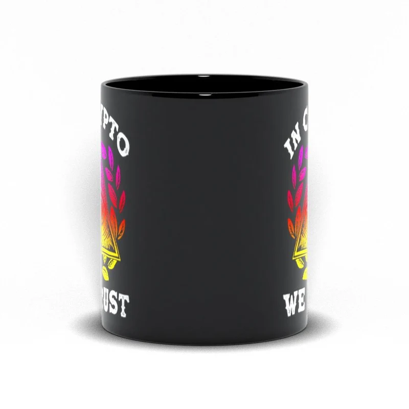 Dans Crypto We Trust Black Mug, Crypto-monnaie Black Mug, Cadeau Bitcoin, Chemise Crypto, Cadeau pour lui, Cadeau pour hommes, Cadeau d’amant Crypto