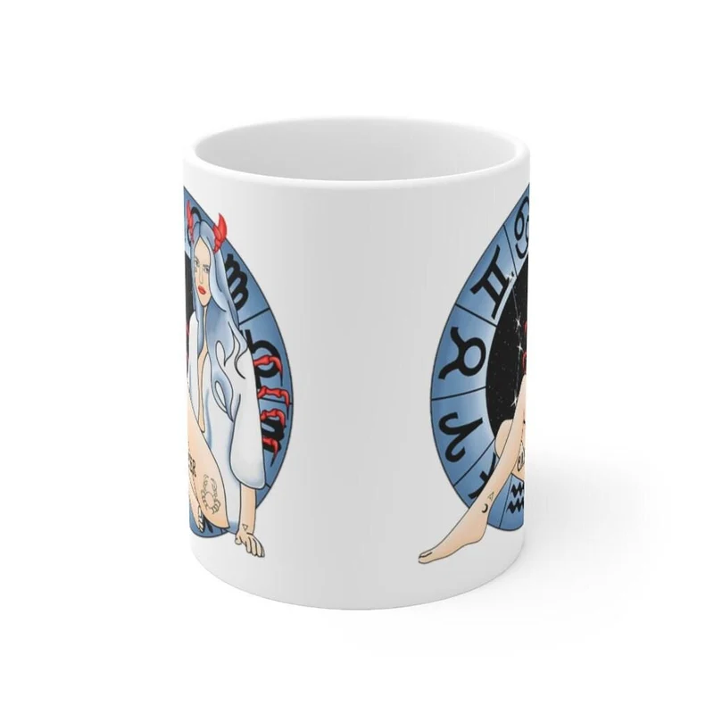 Tasse du zodiaque du cancer, tasse du cancer, cadeau du zodiaque né du 21 juin au 22 juillet, signe du zodiaque, cadeau d’horoscope, cadeau d’astrologie, tasse || Naissance d'un cancer
