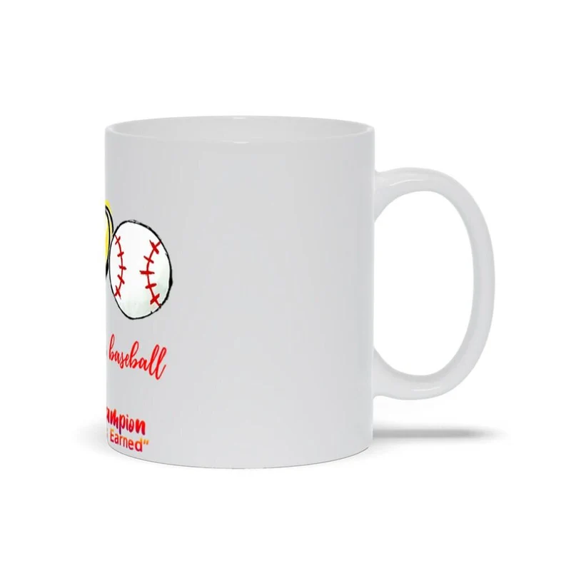 Peace Love Baseball, tasse de baseball, maman de baseball, fête d'anniversaire de baseball, cadeaux de baseball pour les garçons