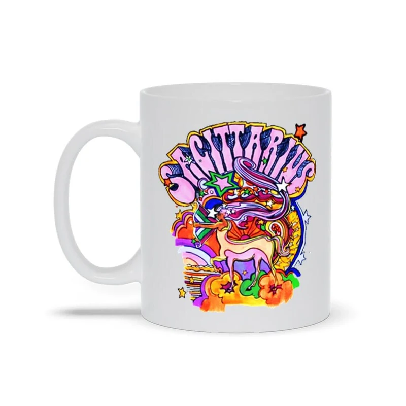 Tasses Sagittaire, idées cadeaux d’anniversaire de décembre, tasse à café Sagittaire, idée cadeau du zodiaque Sagittaire