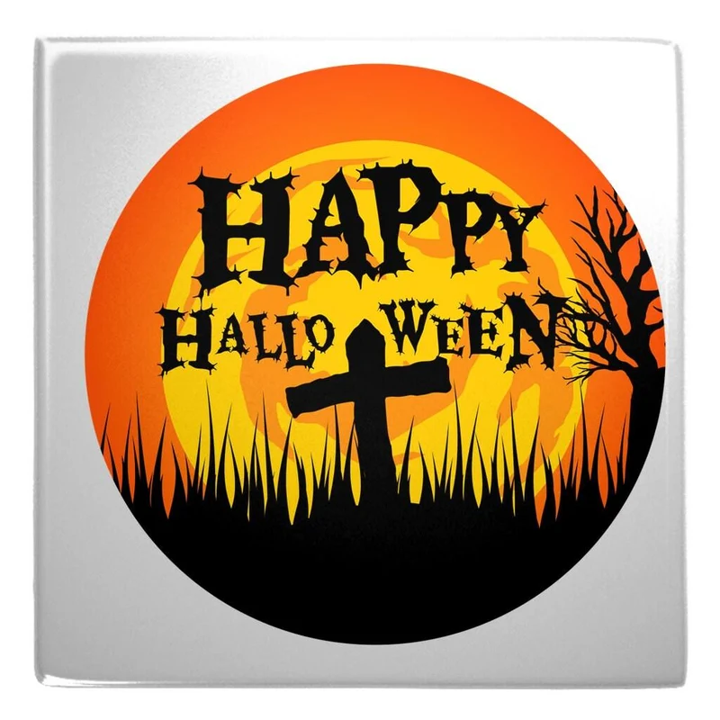 joyeux Halloween, aimants métalliques