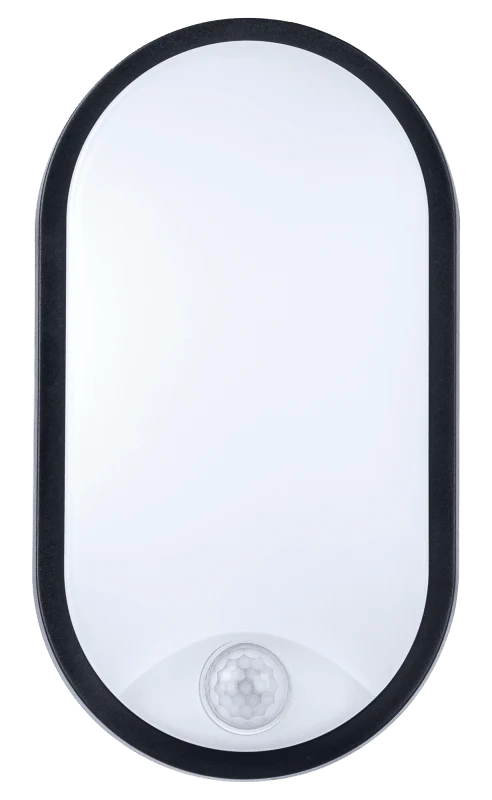 Applique murale Luceco Eco Ovale, Capteur IRP intégré, 700 Lumens, 10W