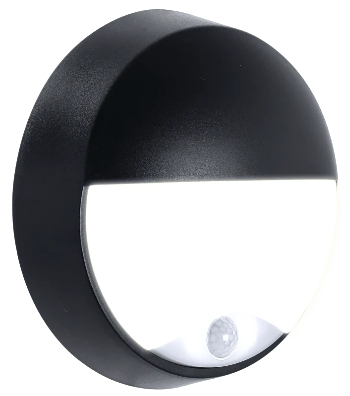 Applique murale Luceco Eco Eyelid, Capteur IRP intégré, 400 Lumens, 10W