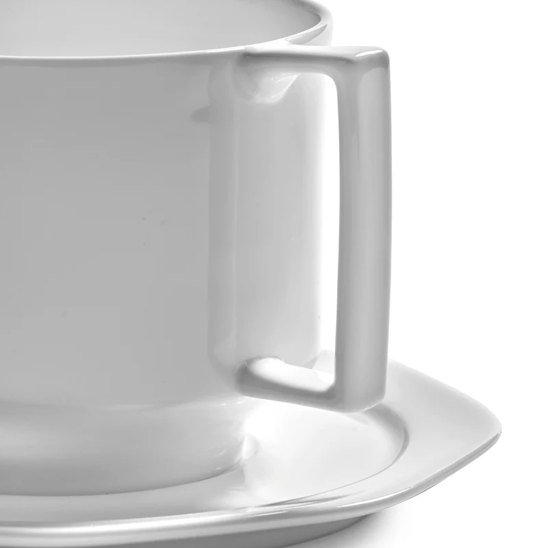 Serax Alba Tea Cup with Saucer