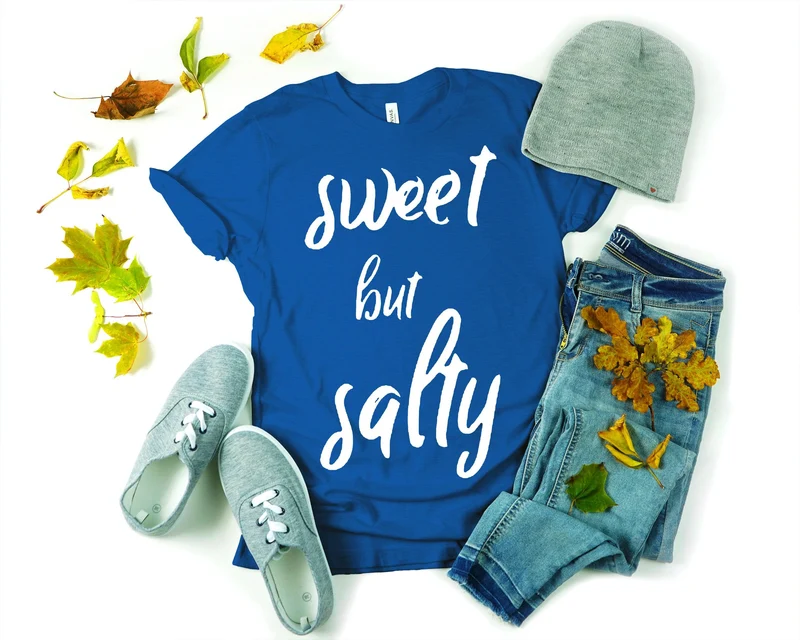T-shirts sucré mais salé