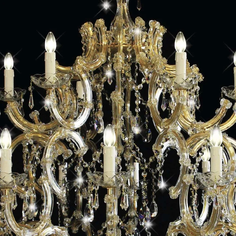 Lustre Baroque Pour Hotels de Luxe