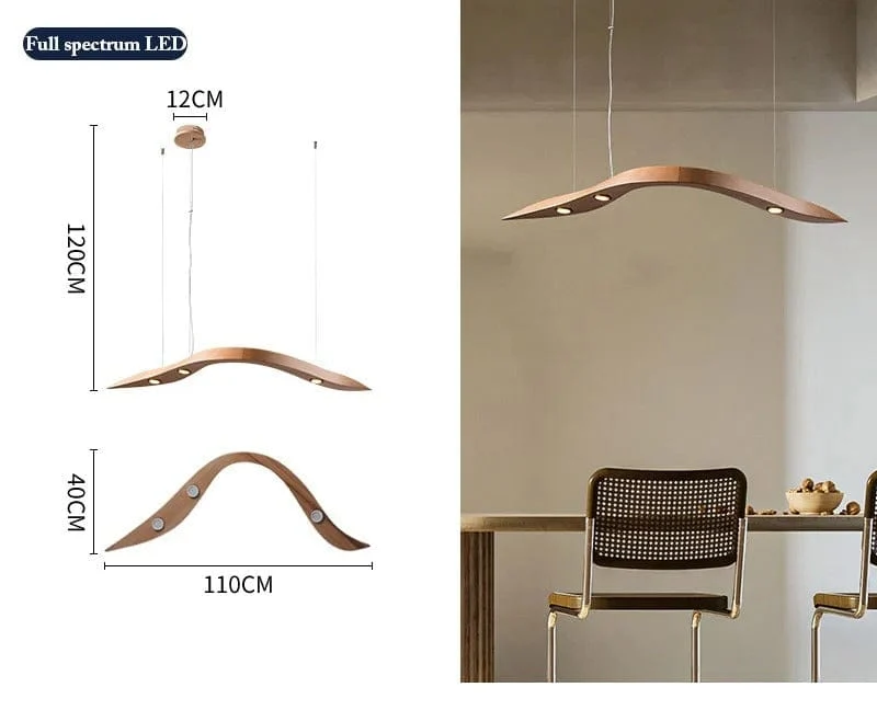 Luminaire Suspension Bois Pour Ilot