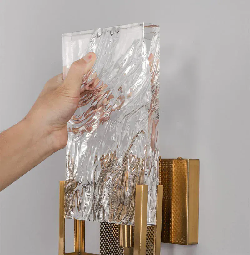 Applique Murale Moderne en Verre