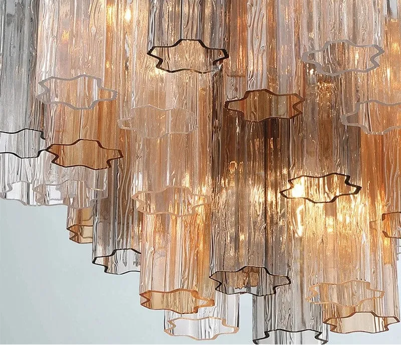Lustre Design en Verre pour Salon