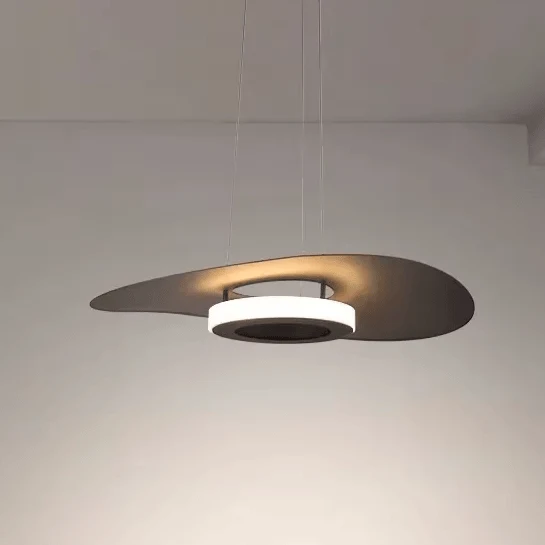 Suspension anneau scandinave blanc Cuisine
