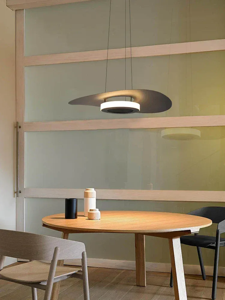 Suspension anneau scandinave blanc Cuisine