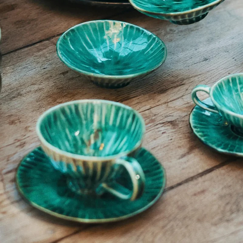 Serax Verde Lanza Espresso Set - Set of 4