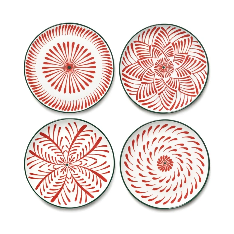 Serax Bazaar Breakfast Plate - Set of 4