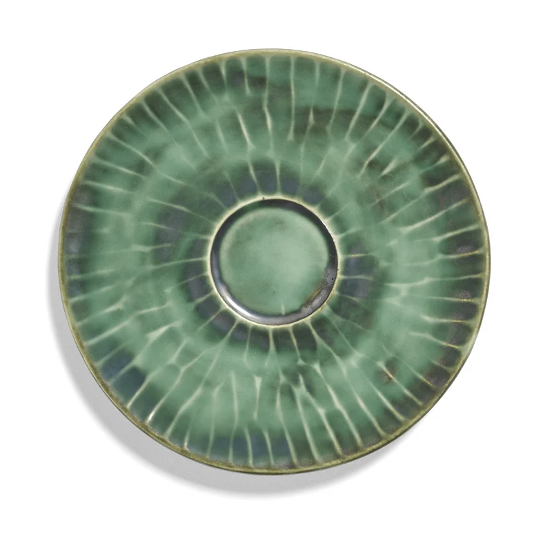 Serax Verde Lanza Cappuccino Cup Saucer - Set of 2