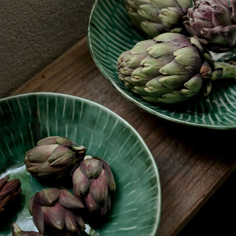 Serax Verde Lanza Serving Plate - Set of 2