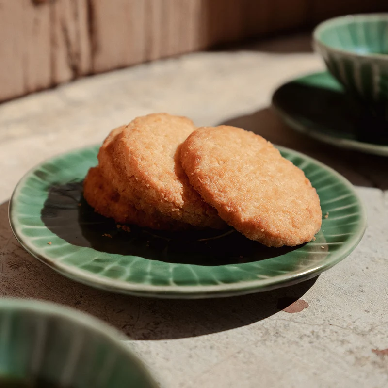 Serax Verde Lanza Dessert Plate - Set of 2