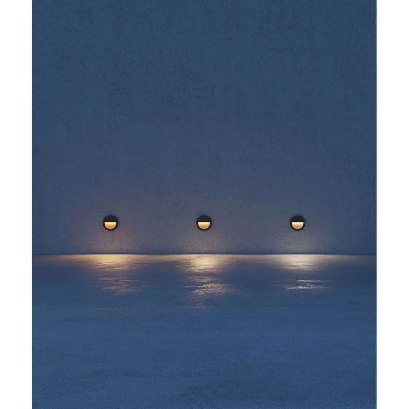 Beneito Faure Mis Round Switch Outdoor Step Light (Black)