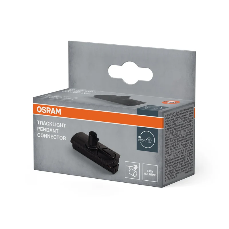 Adaptateur OSRAM TRACKLIGHT pour suspension noir