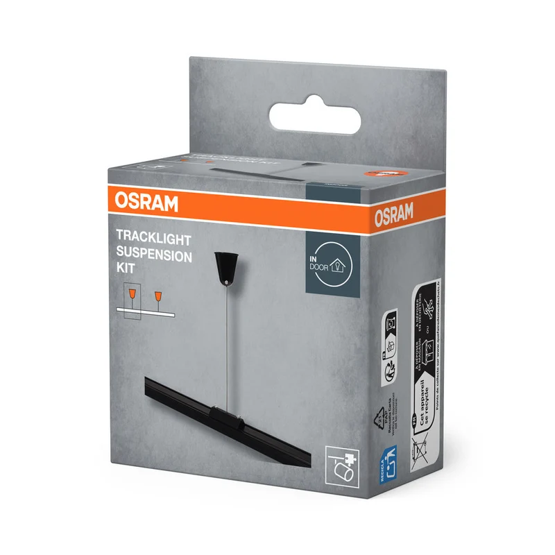 OSRAM ACCESSOIRES DE SUSPENSION POUR RAIL SPOT, noir