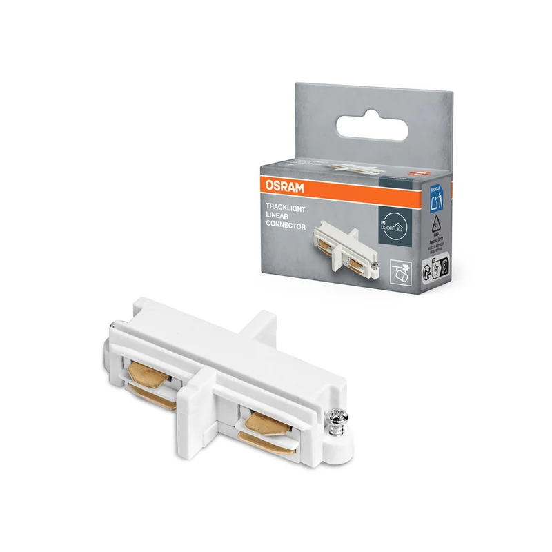 OSRAM CONNECTEUR LINÉAIRE POUR RAIL, blanc, optionnel