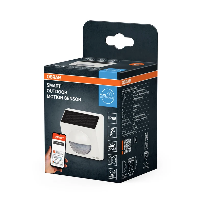 OSRAM WiFi SMART+ CAPTEUR DE MOUVEMENT EXTÉRIEUR, Blanc