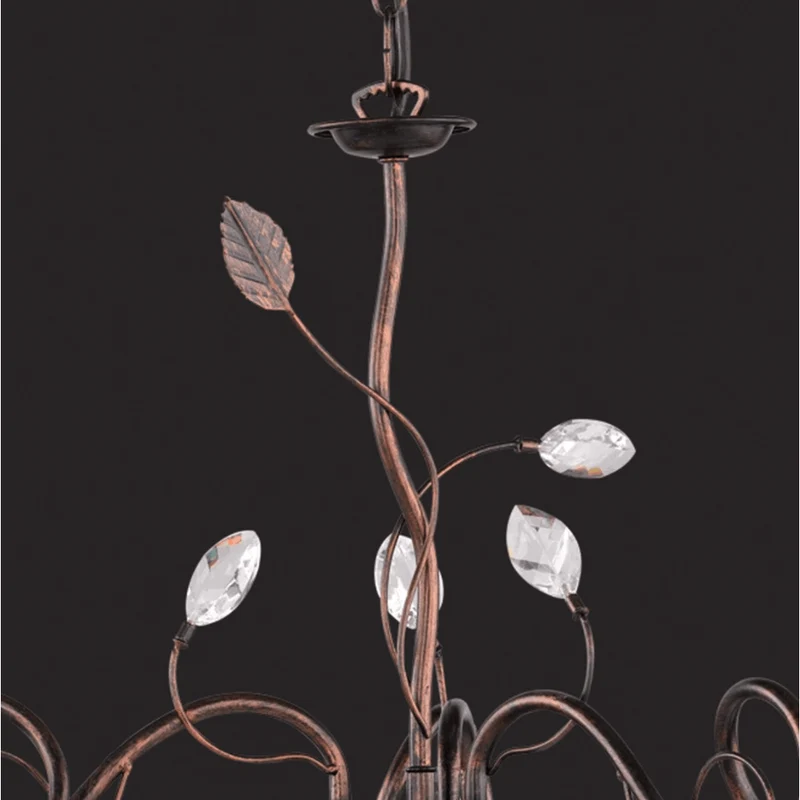 Set Luminaires Vintage Fleurs