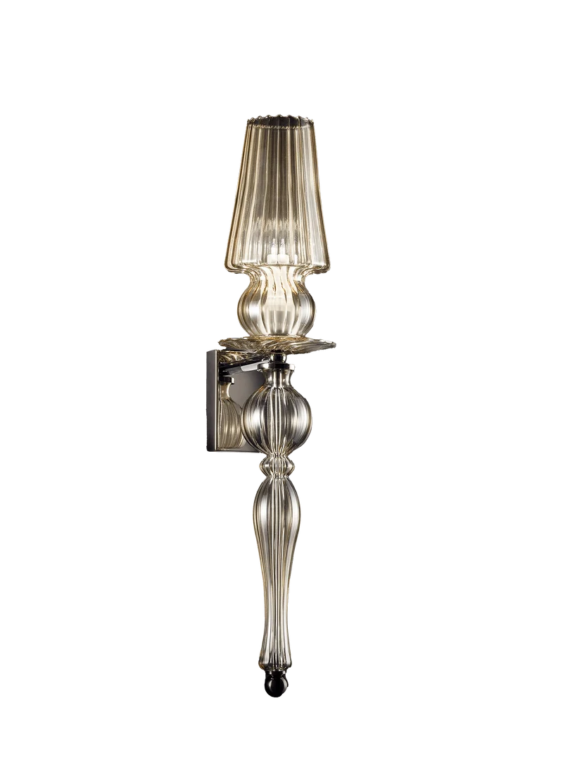 Lampe murale italienne verre design