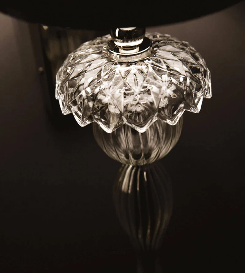 Lampe murale italienne verre design