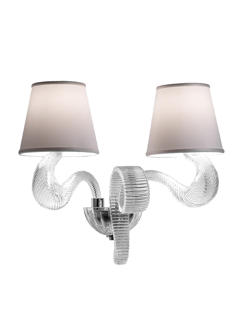 Lampe murale chandeliers et cristal