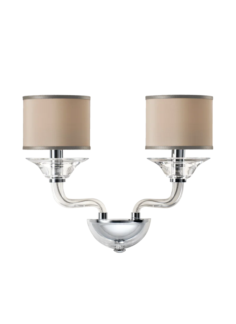 Lampe murale chandeliers beige