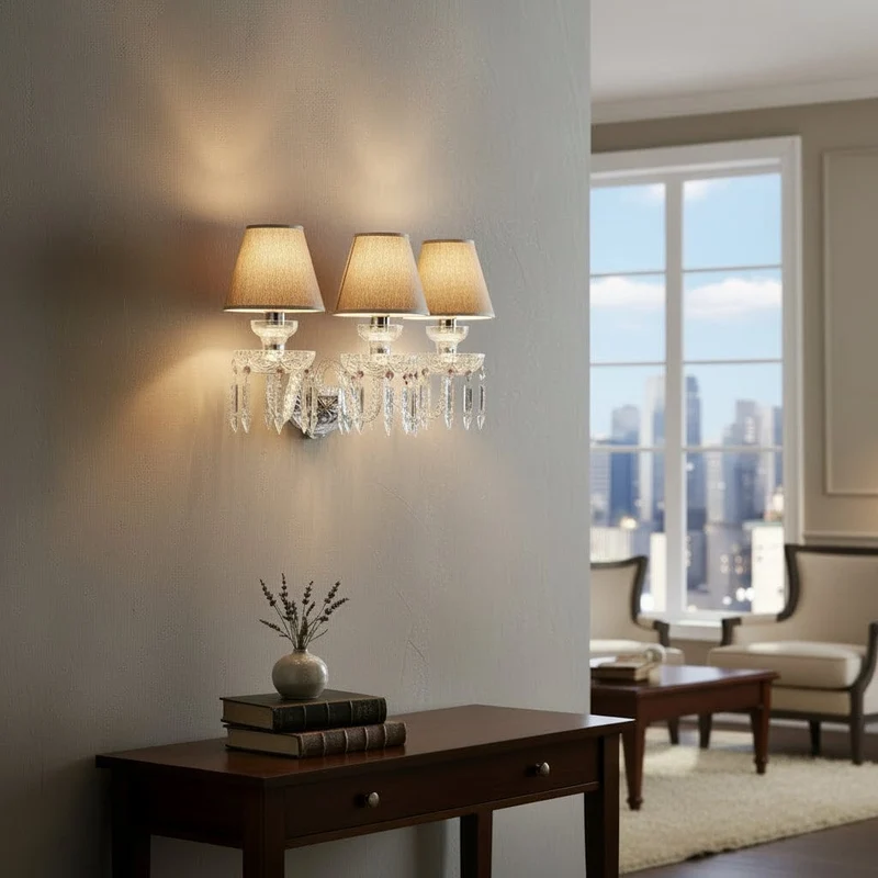 Lampe murale italienne chandelier