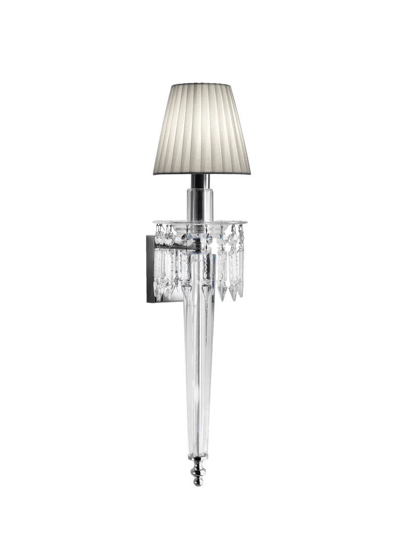 Luminaire mural chandelier en cristal