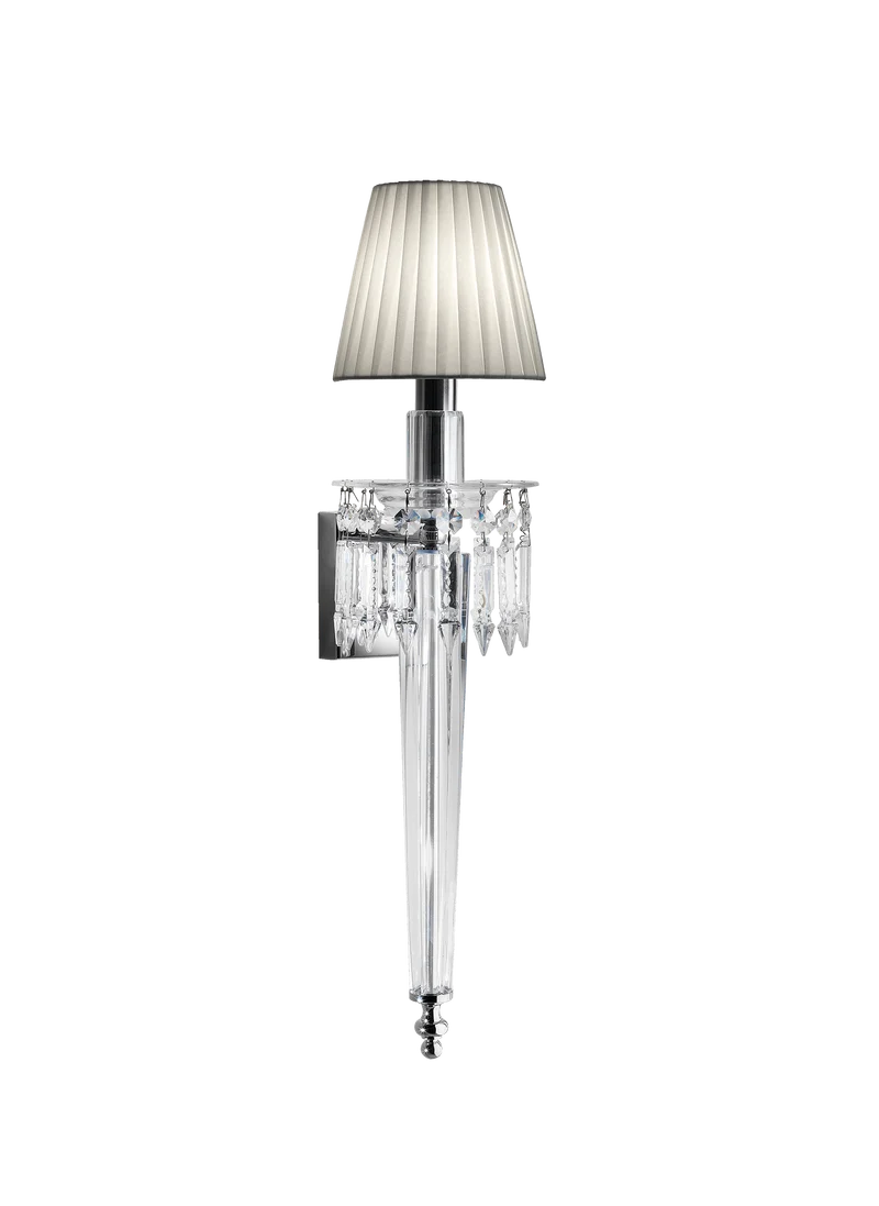 Luminaire mural chandelier en cristal