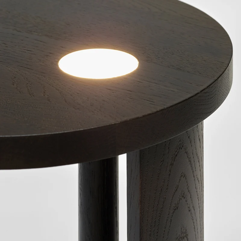 Serax Aura Side Table L with LED Light