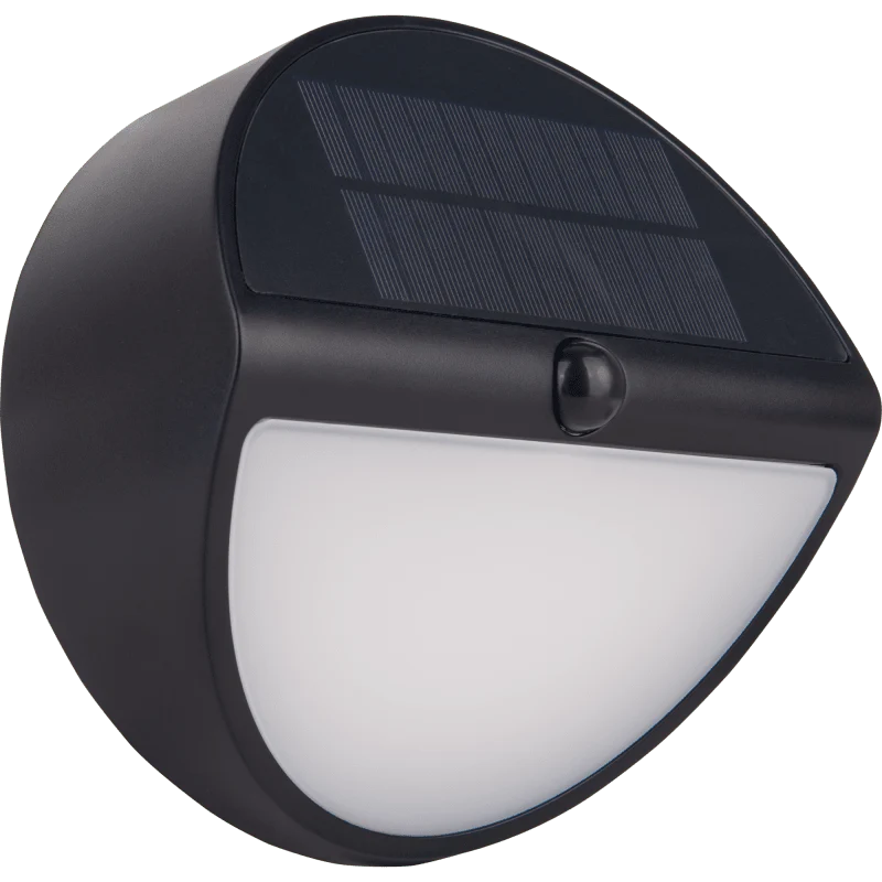Applique solaire Luceco Carina Ronde, Standard, 500 Lumens, 5W