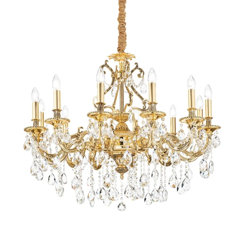Lustre En Verre Vintage