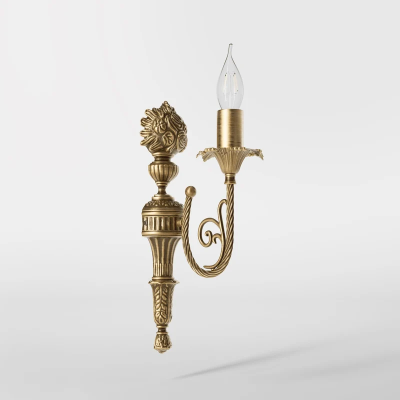 Set de luminaires en laiton fabriqués en Italie