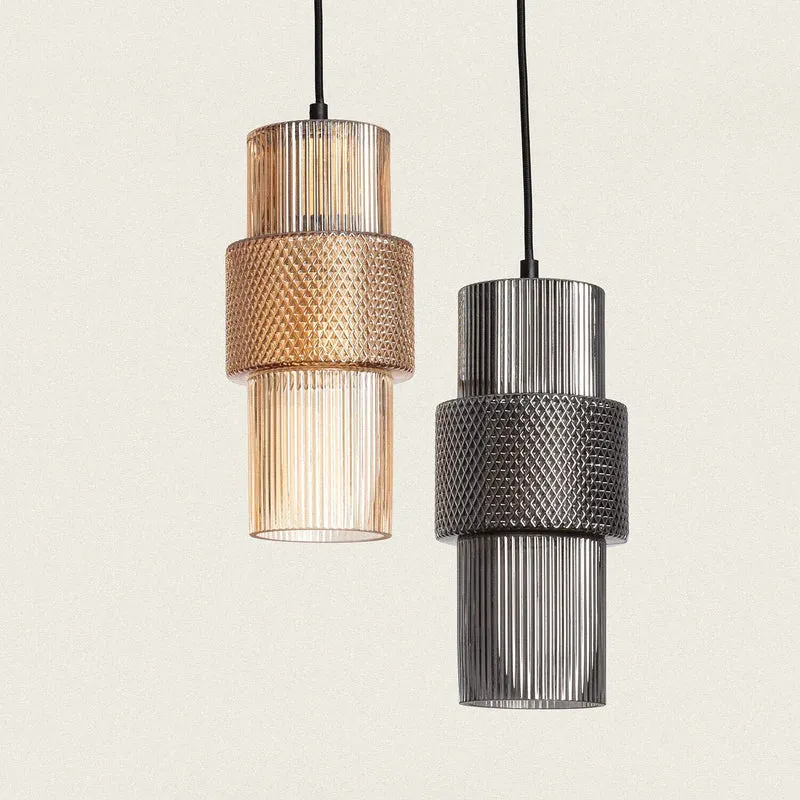 Suspension Retro en verre