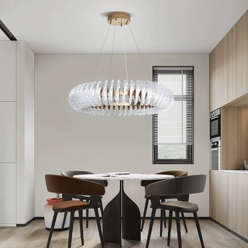 Lustre Suspension Verre