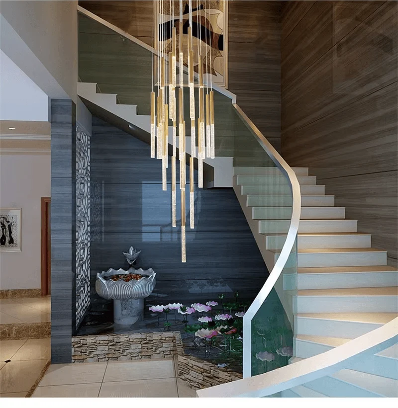 Luminaire Suspensions LED pour Escalier