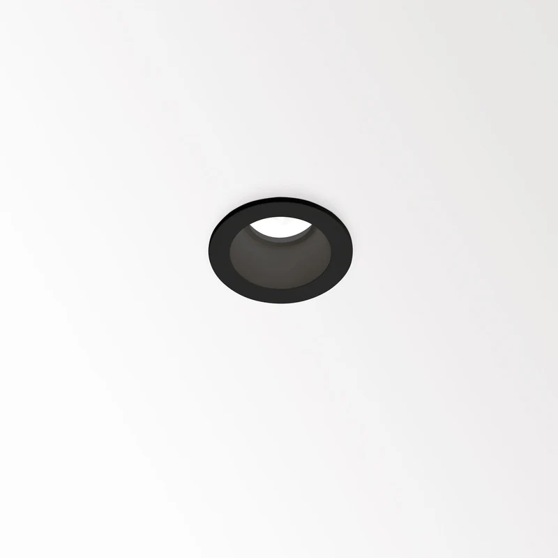 Deltalight Microspy IN 92715 Recessed Spotlight (Black, 2700K, 15°)