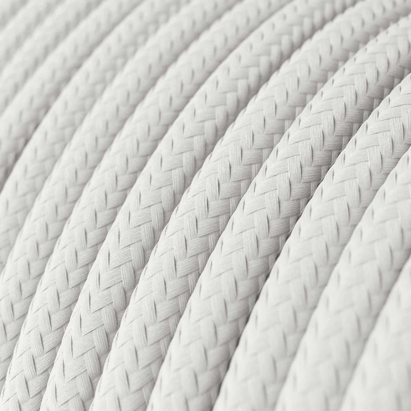 Creative Cables Round Textile Cable 2x0.75 mm² Silk Effect - per metre