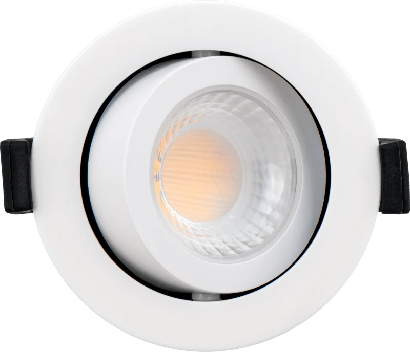 Spot encastrable Luceco FType MK2 Orientable, Dimmable Dim-to-warm, 460/690 Lumens, 4/6W
