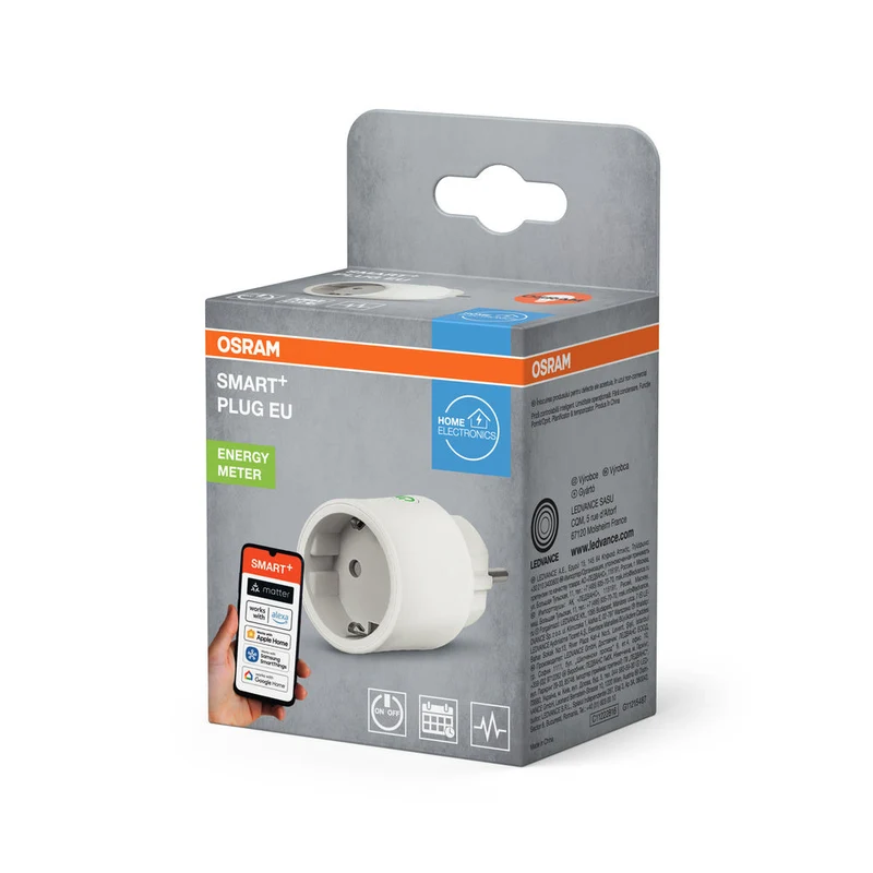 OSRAM Matter SMART+ Prise intelligente intérieure, blanche