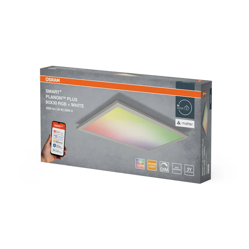 OSRAM Matter SMART+ PLANON PLUS panneau LED multicolore 600X300