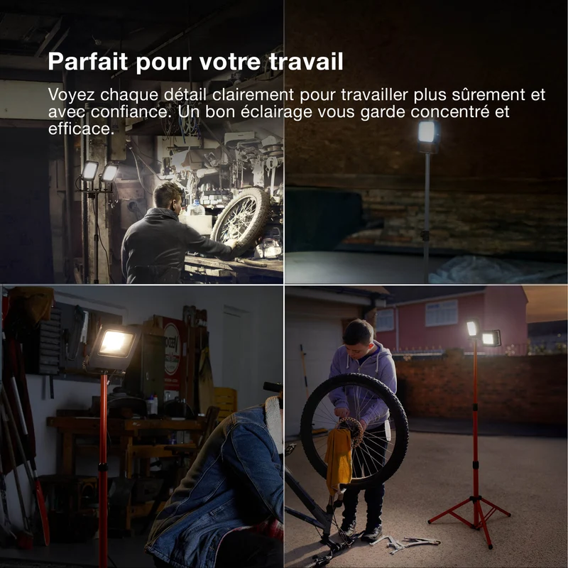 OSRAM LAMPES DE TRAVAIL Projecteur TRÉPIED 1X50 W 4000 K
