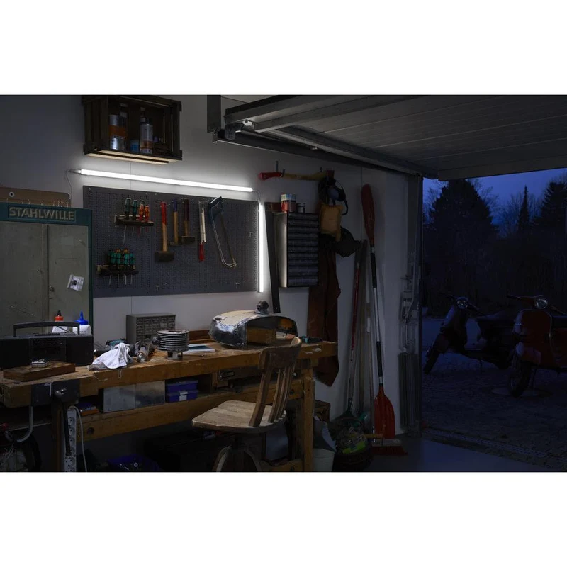 OSRAM LED bande lumineuse, luminaire pour applications intérieures, blanc froid, longueur : 120 cm, LED Switch Batten
