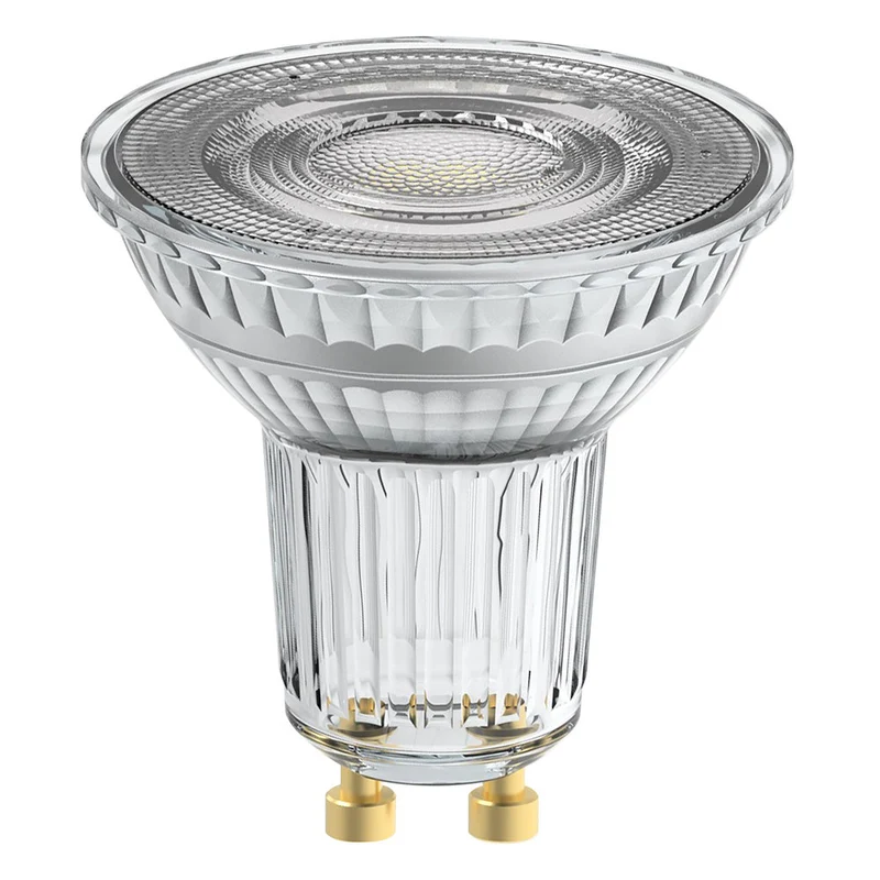 OSRAM Lampe réflecteur LED PAR16 dimmable avec culot GU10, blanc froid (4000K), spot en verre, 3.7W, remplacement pour lampe réflecteur 35W, LED SUPERSTAR PAR16