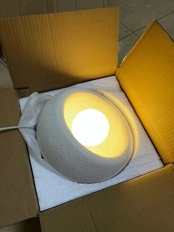 Plafonnier Blanc Rond